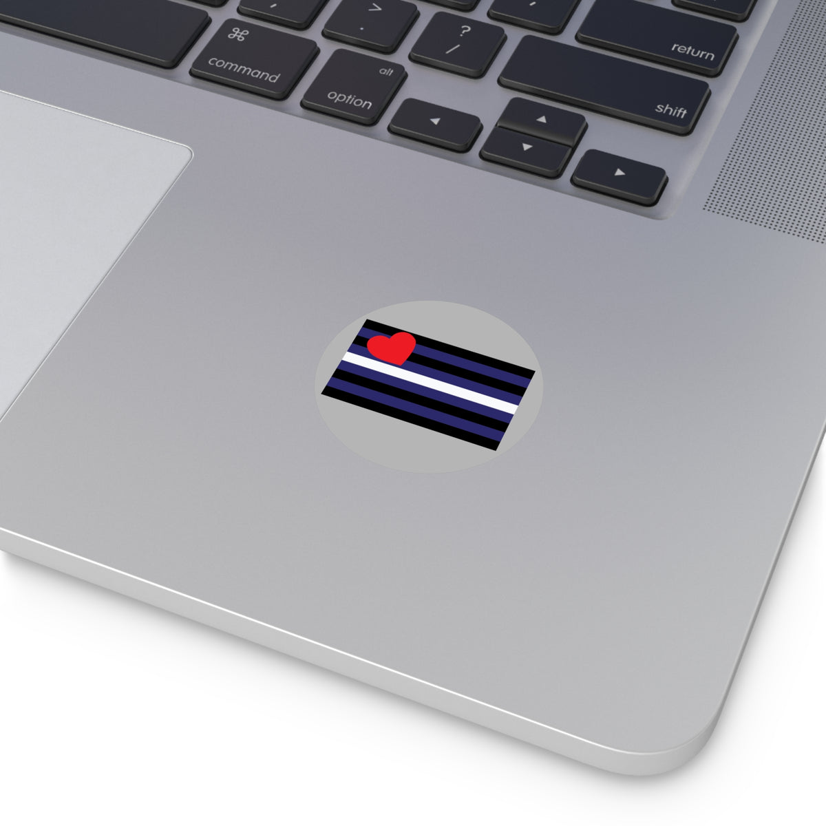 Leather Pride Flag Vinyl Sticker