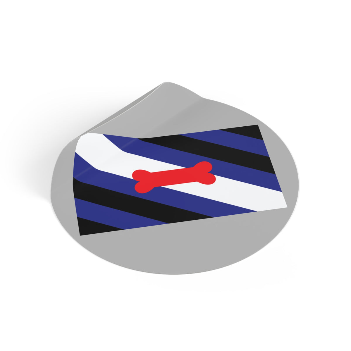 Puppy Pride Flag Vinyl Sticker