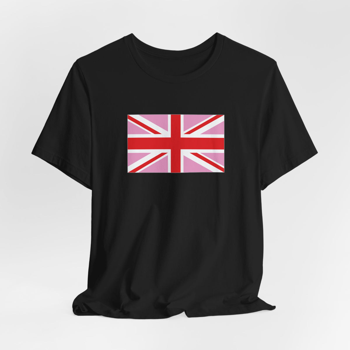 United Kingdom Pink Pride Flag T-shirt, Several Color Options