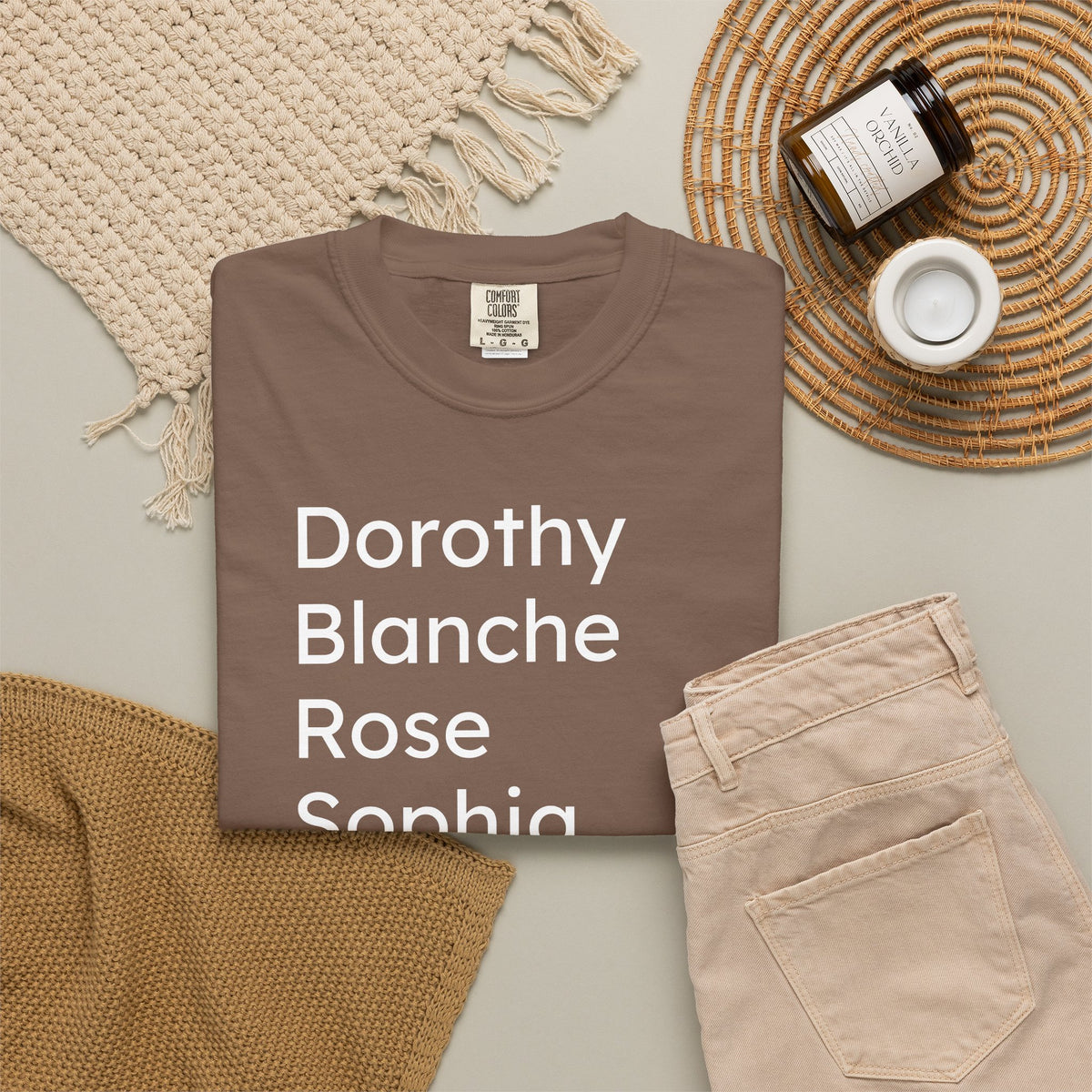 Dorothy Blanche Rose Sophia and Coco - Unviversal fit, Various colors with White Deco