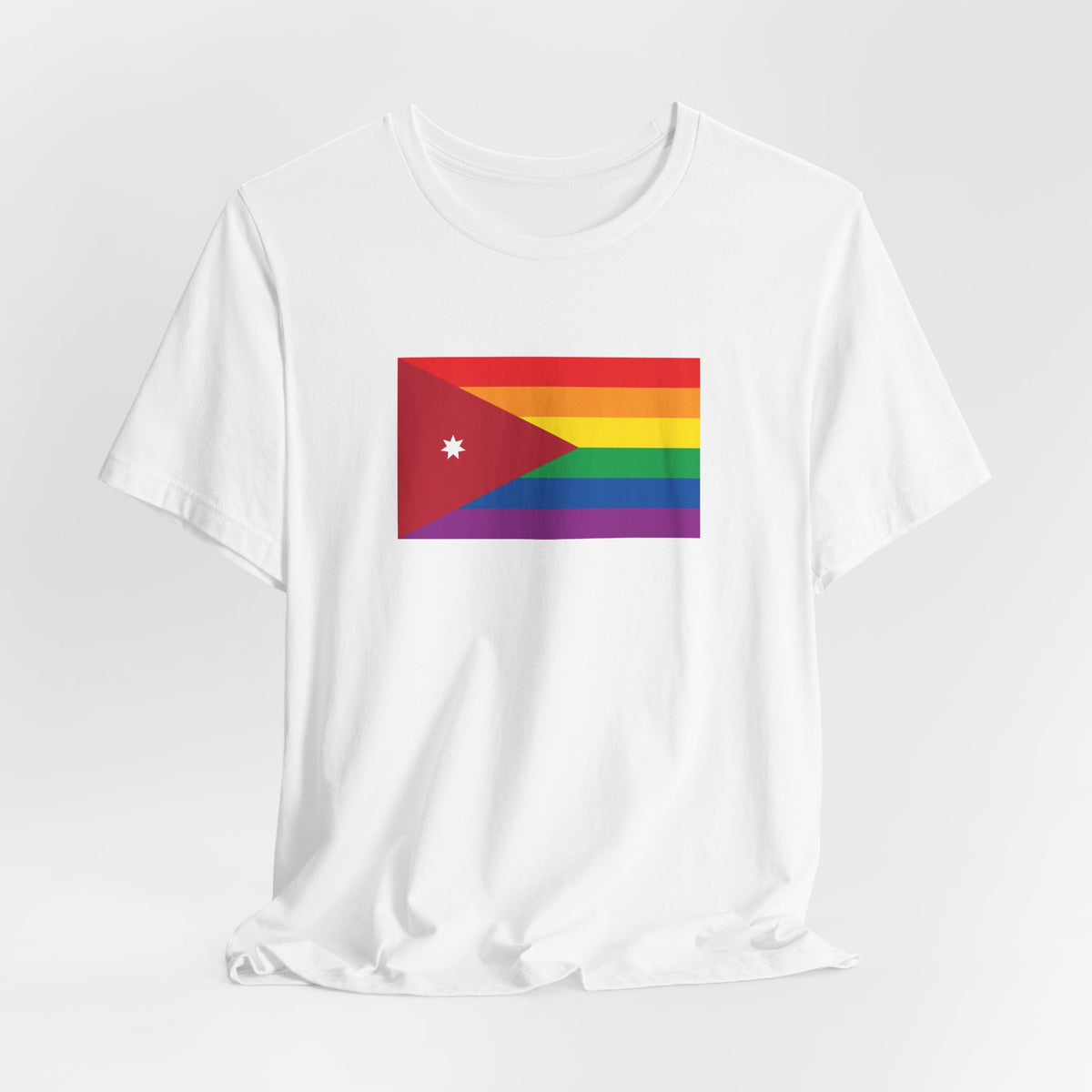 Jordan Rainbow Pride Flag T-shirt, Several Color Options