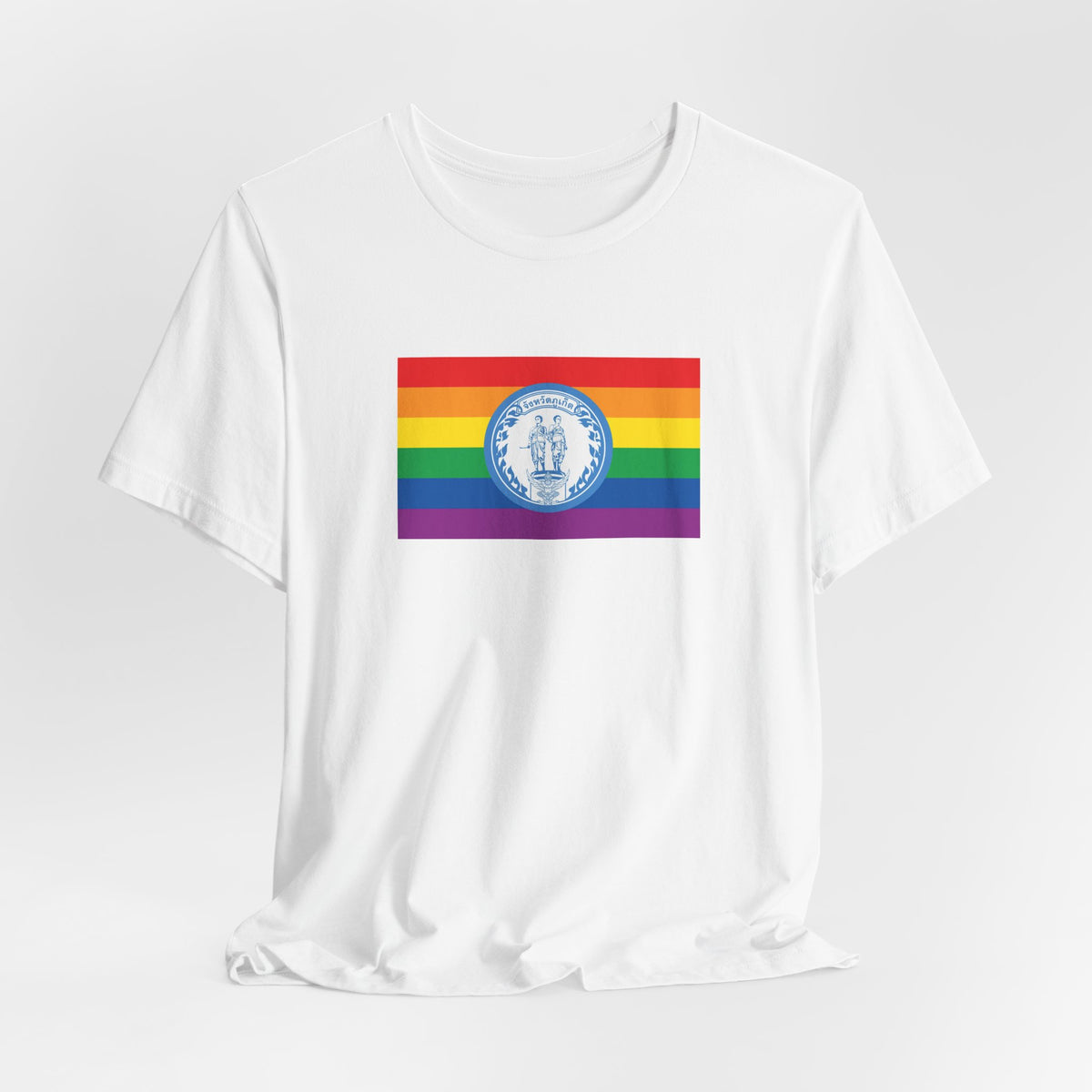 Phuket, Thailand Rainbow Pride Flag T-shirt, Several Color Options