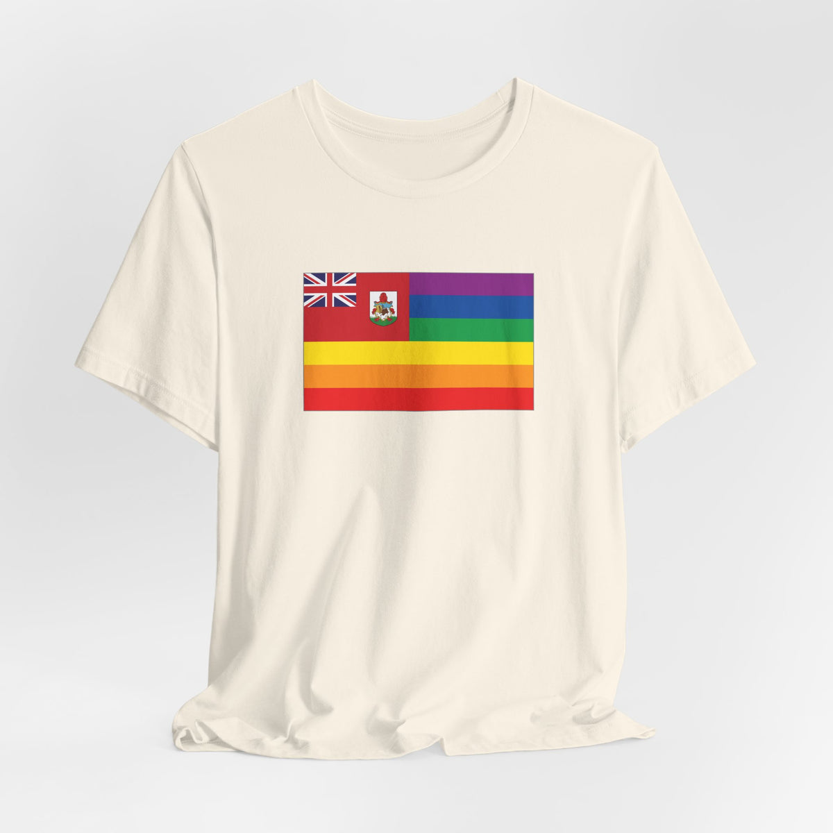 Bermuda Rainbow Pride Flag T-shirt, Several Color Options