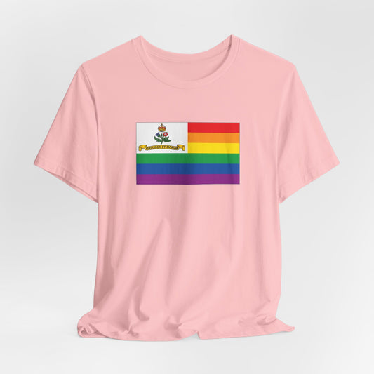 Annapolis, Maryland Rainbow Pride Flag T-shirt, Several Color Options