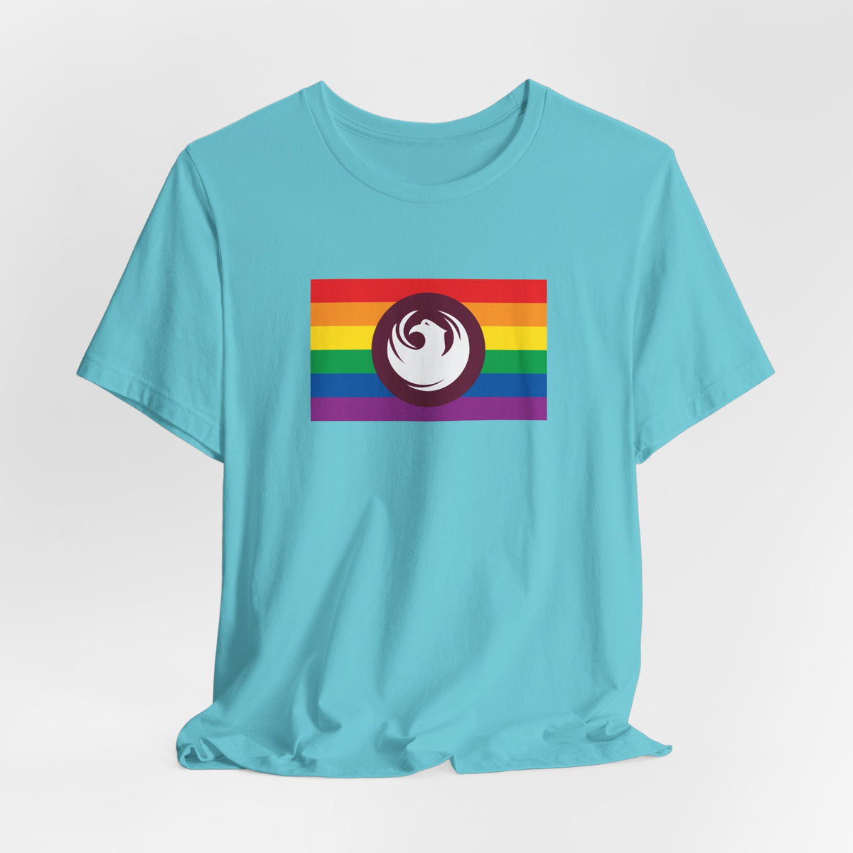 Phoenix, Arizona Rainbow Pride Flag T-shirt, Several Color Options