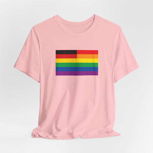 Germany Rainbow Pride Flag T-shirt, Several Color Options