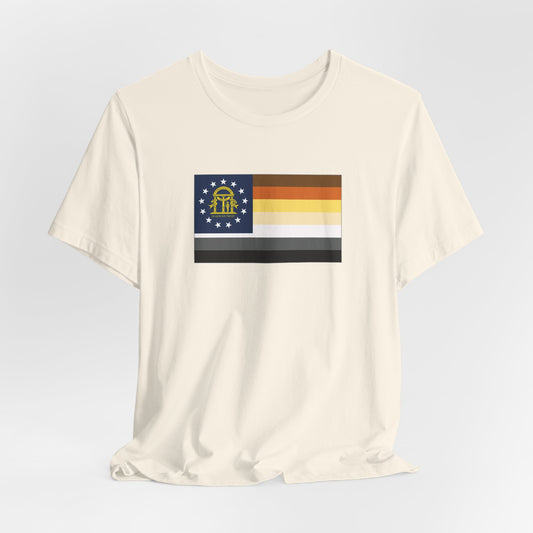 Georgia Bear Pride Flag T-shirt, Several Color Options
