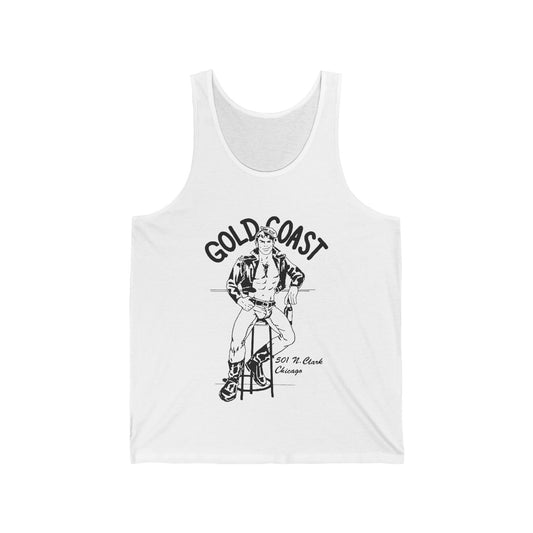 GOLD COAST Tank Top - Historic Queer Bar & Leather Culture Tribute