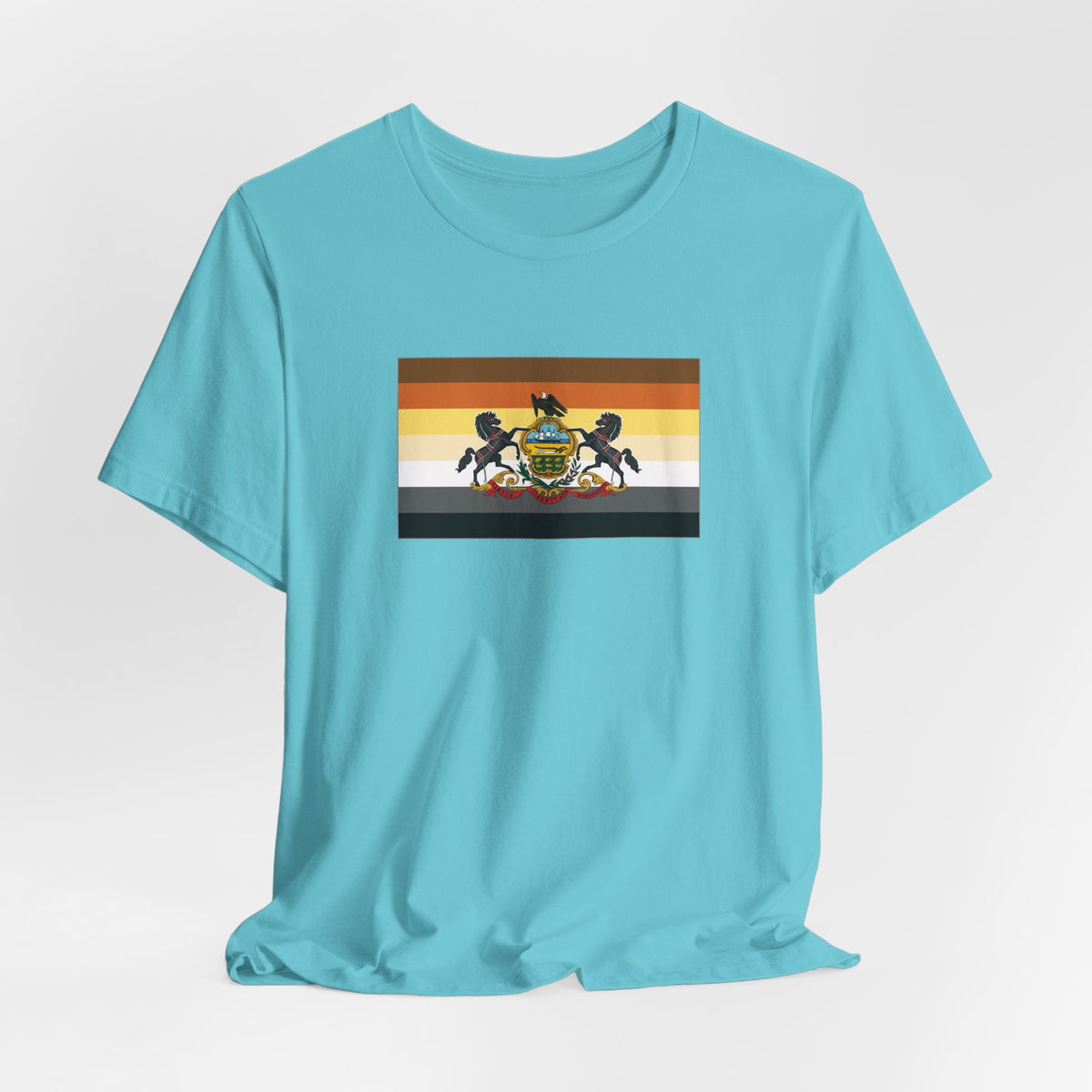 Pennsylvania Bear Pride Flag T-shirt, Several Color Options
