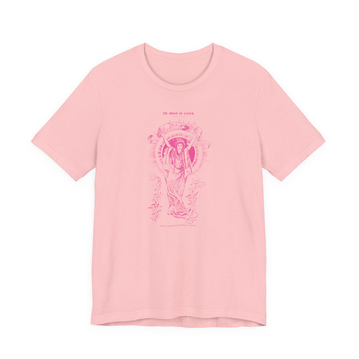 The Origin of Easter: Ostara, Victorian design T-shirt, Several Color Options