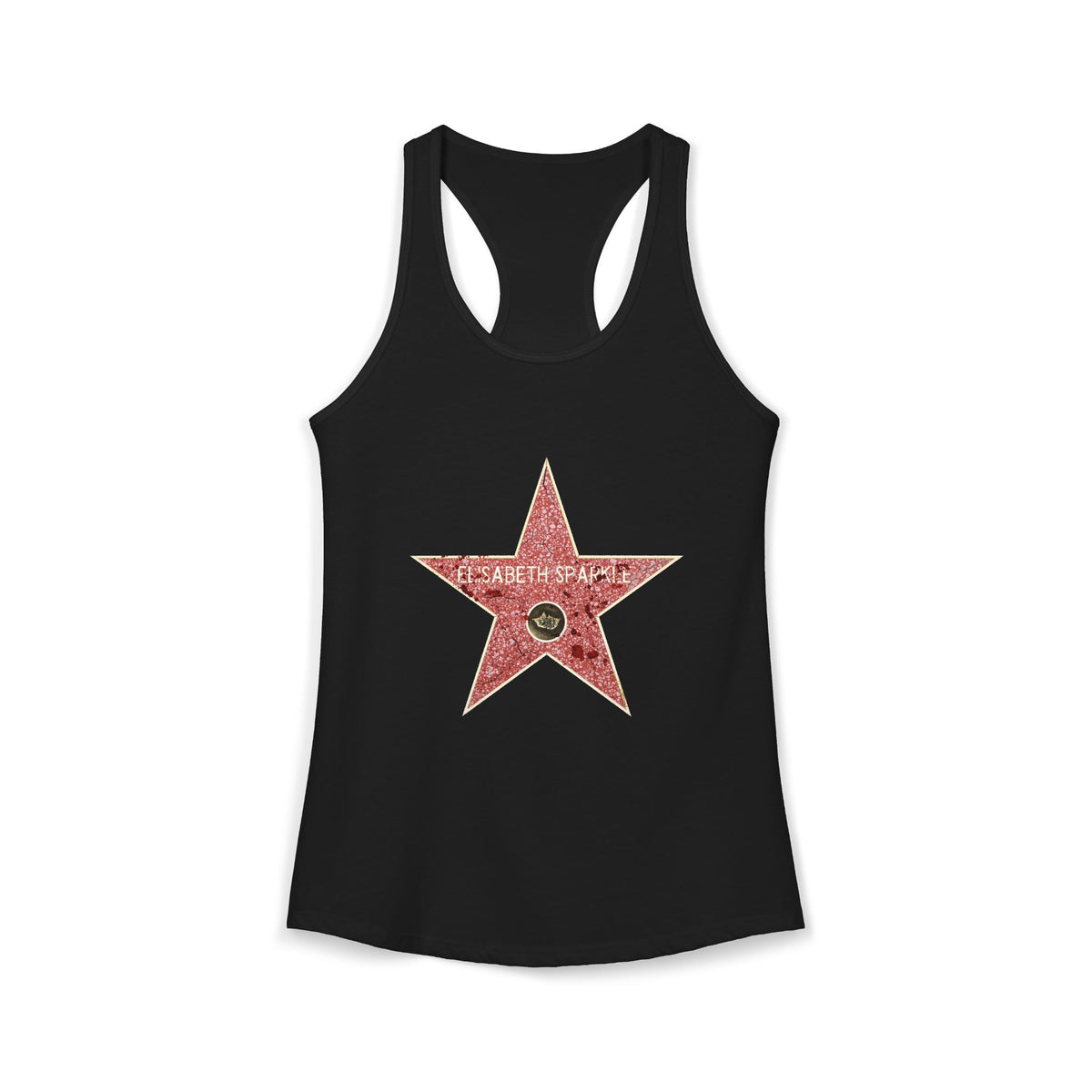 Elisabeth Sparkle Star Racerback Tank