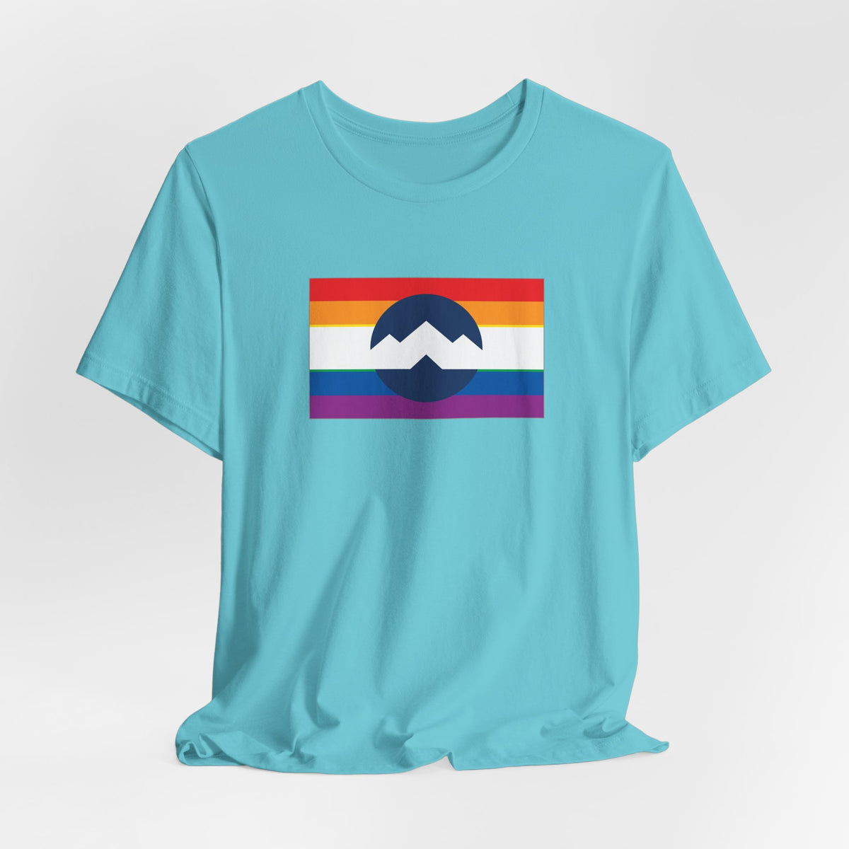 Ogden, Utah Rainbow Pride Flag T-shirt, Several Color Options