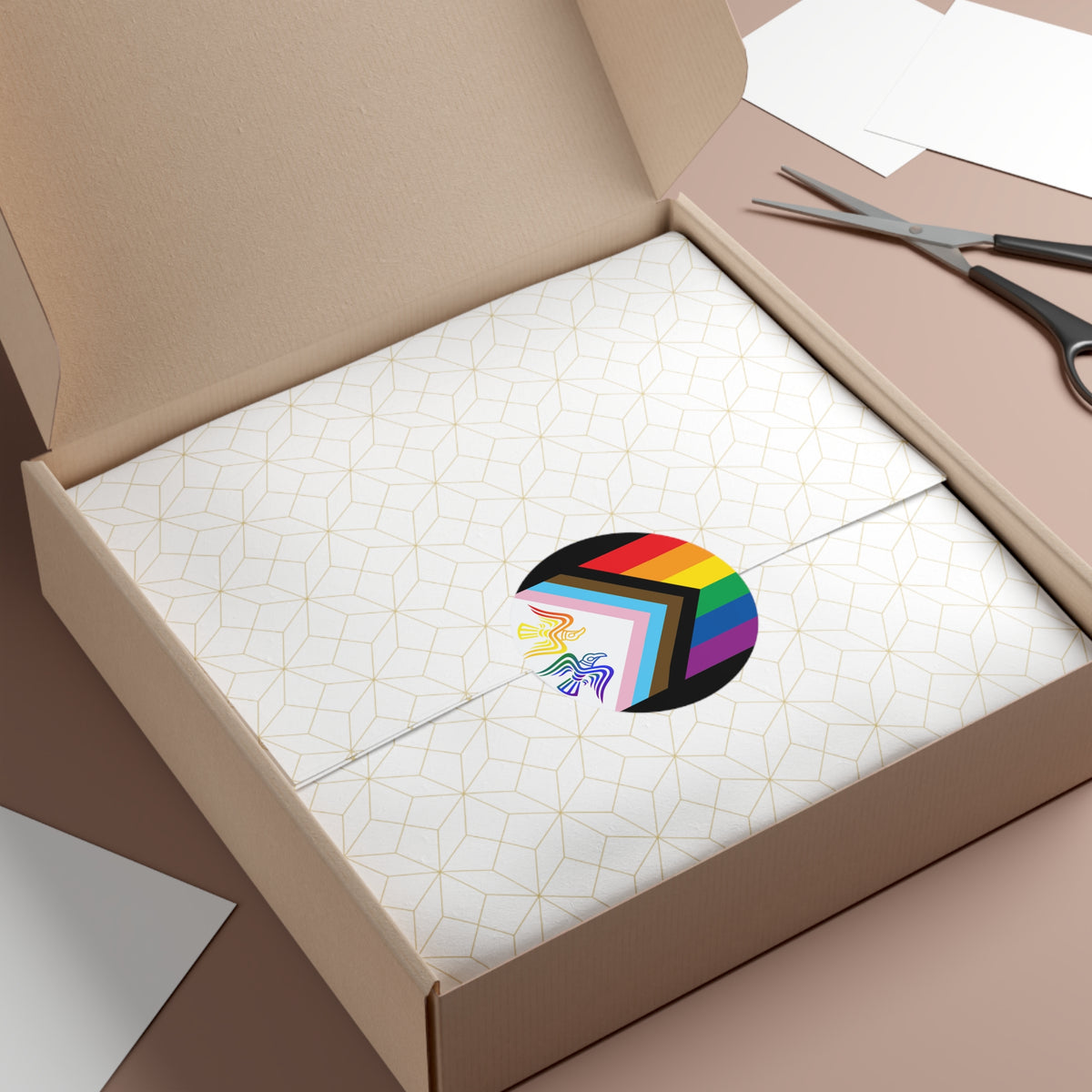 Norse Queer Pride Flag Vinyl Sticker