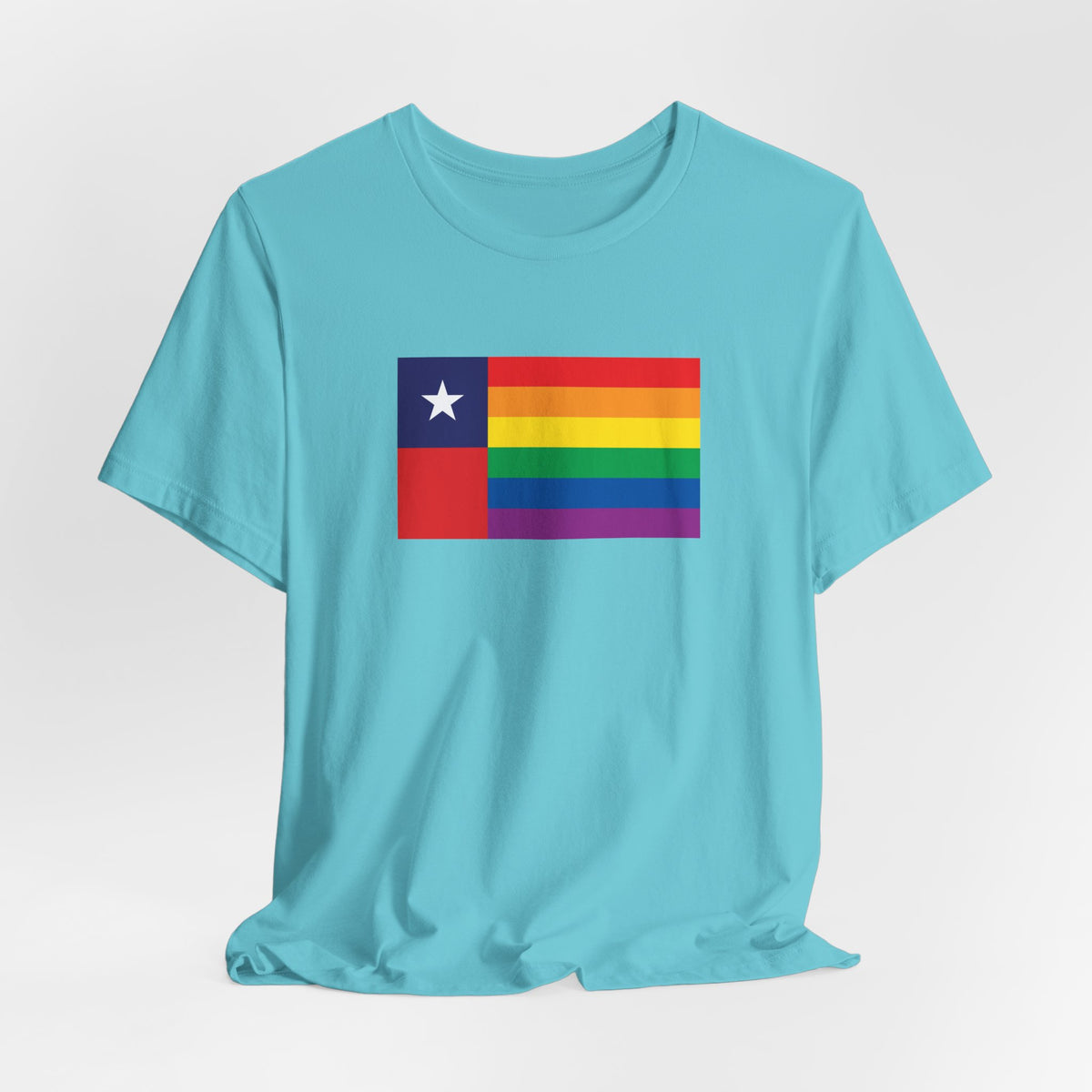Chile Rainbow Pride Flag T-shirt, Several Color Options