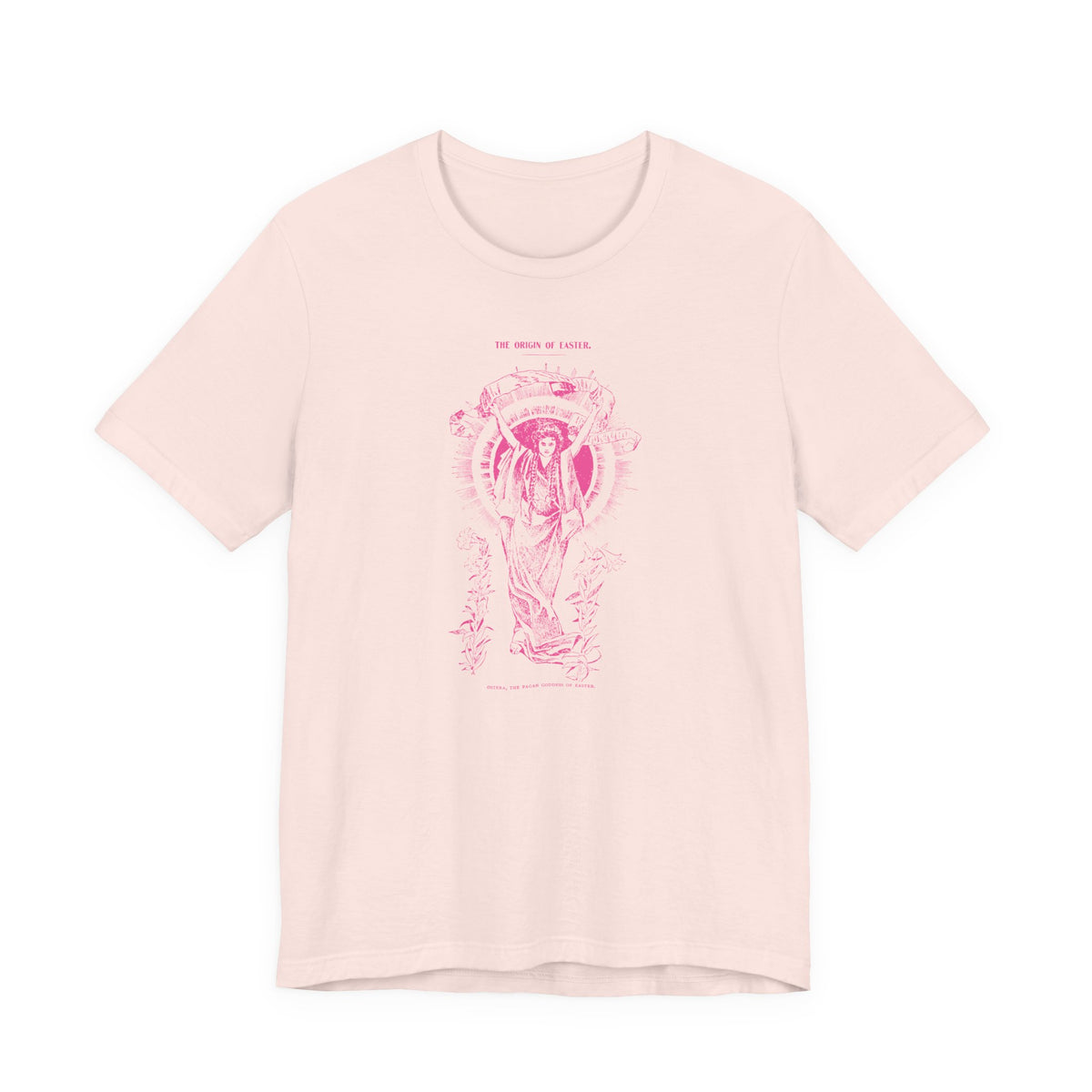 The Origin of Easter: Ostara, Victorian design T-shirt, Several Color Options
