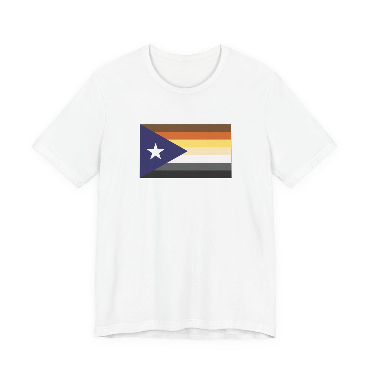 Puerto Rico Bear Pride Flag T-shirt, Several Color Options