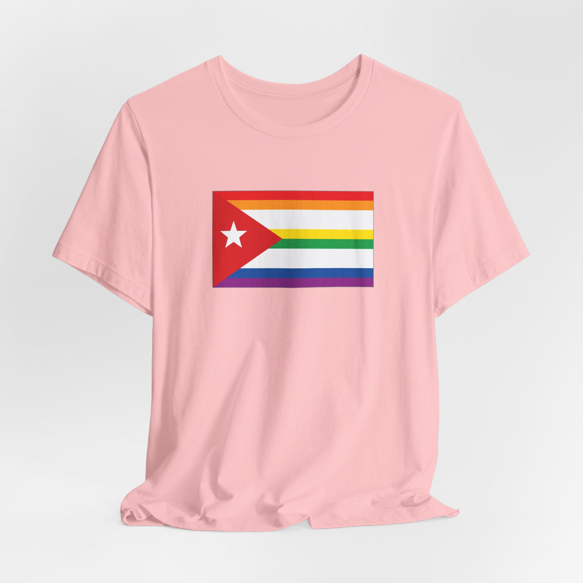 Cuba Rainbow Pride Flag T-shirt, Several Color Options