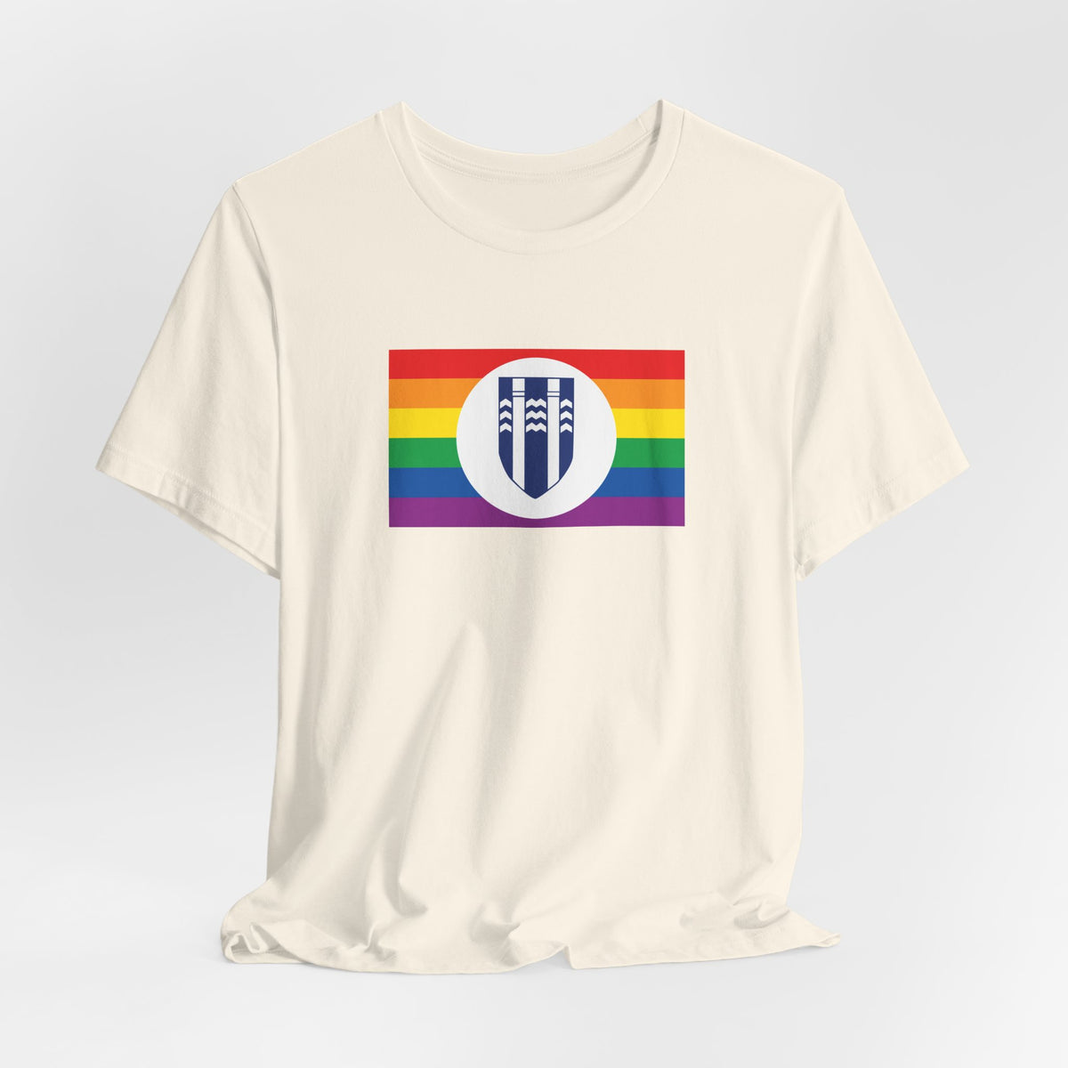 Reykjavík, Iceland Rainbow Pride Flag T-shirt, Several Color Options