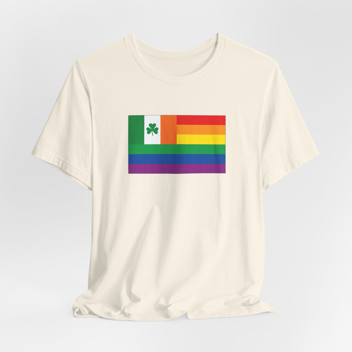 Ireland Rainbow Pride Flag T-shirt, Several Color Options