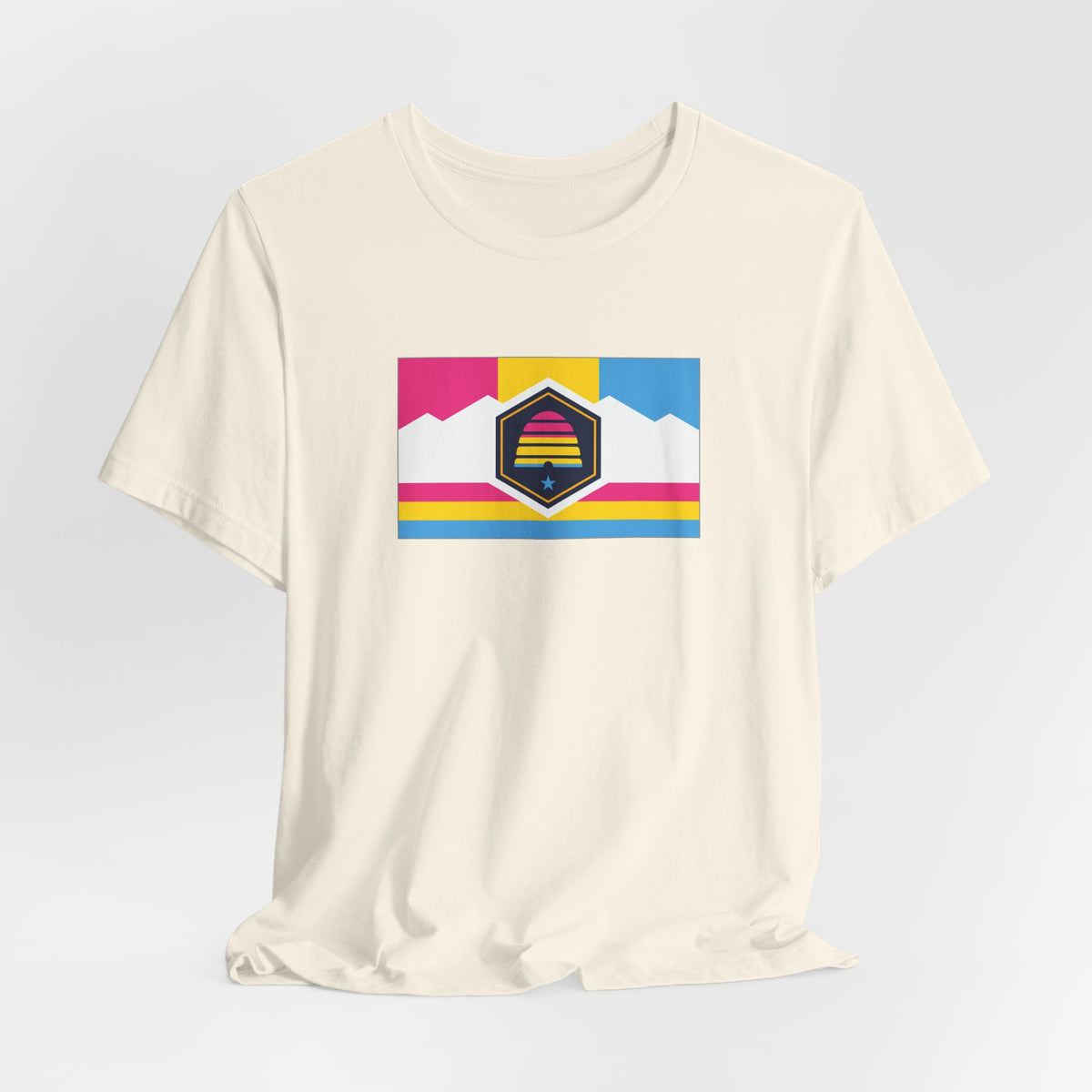 Utah Pansexual Pride Flag T-shirt, Several Color Options