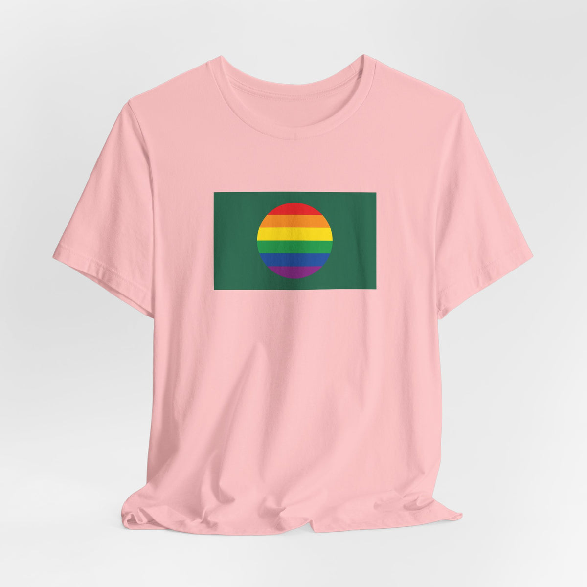 Bangladesh Rainbow Pride Flag T-shirt, Several Color Options