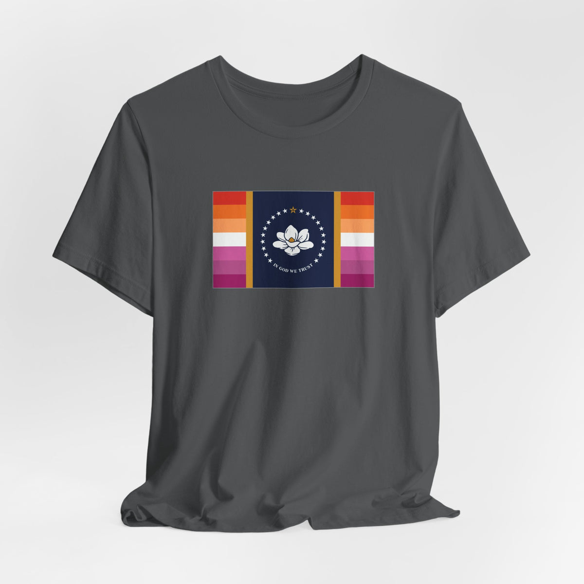 Mississippi Lesbian Pride Flag T-shirt, Several Color Options