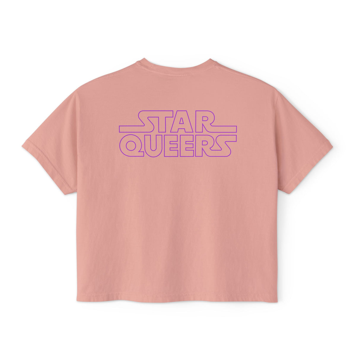 Star Queers Women's Boxy Tee - Retro Graphic T-Shirt