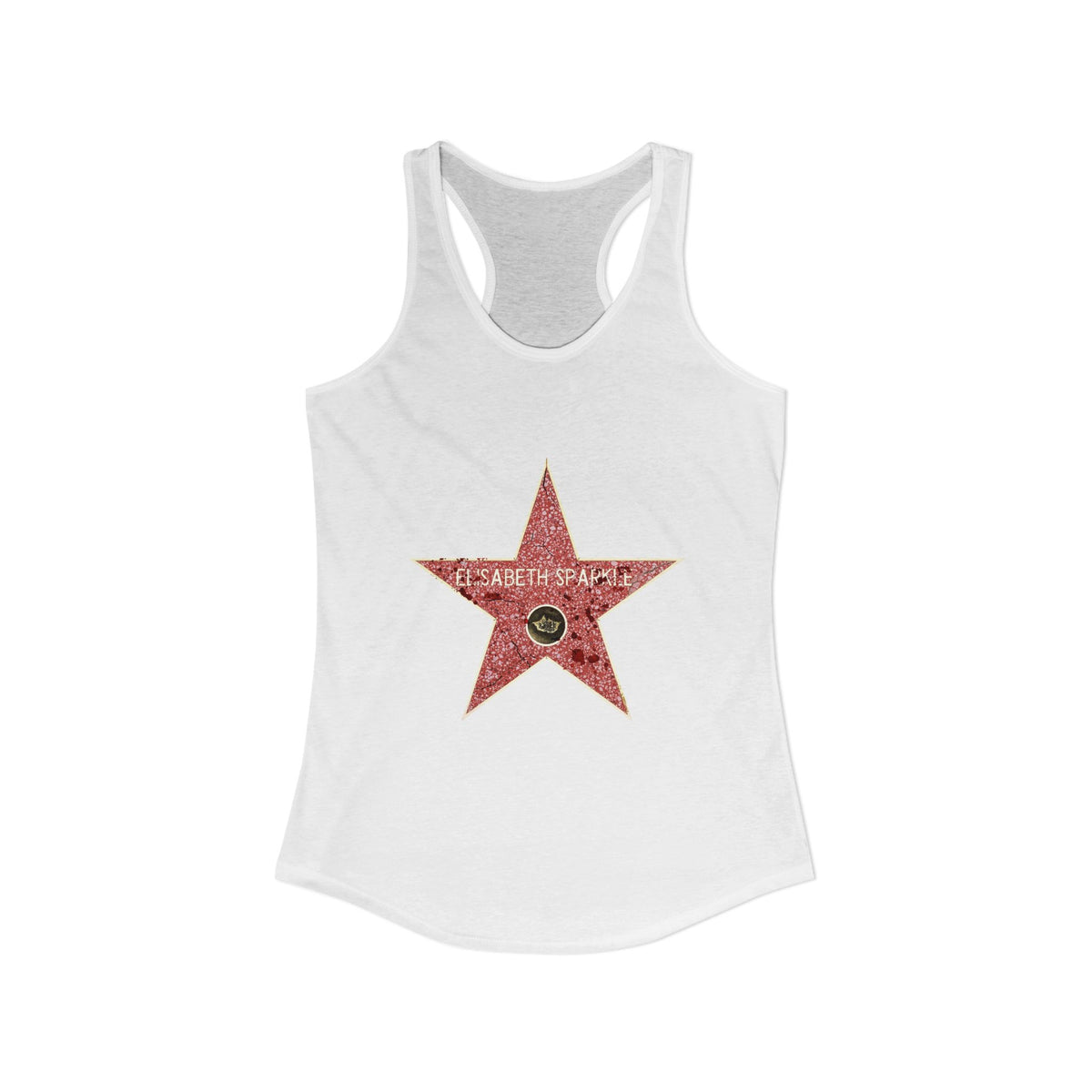 Elisabeth Sparkle Star Racerback Tank