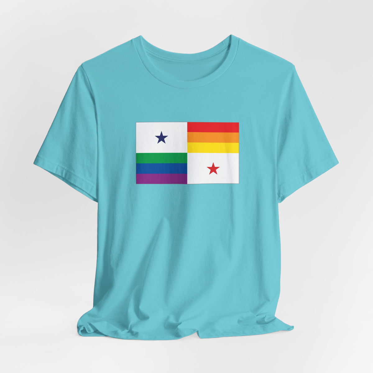 Panama Rainbow Pride Flag T-shirt, Several Color Options
