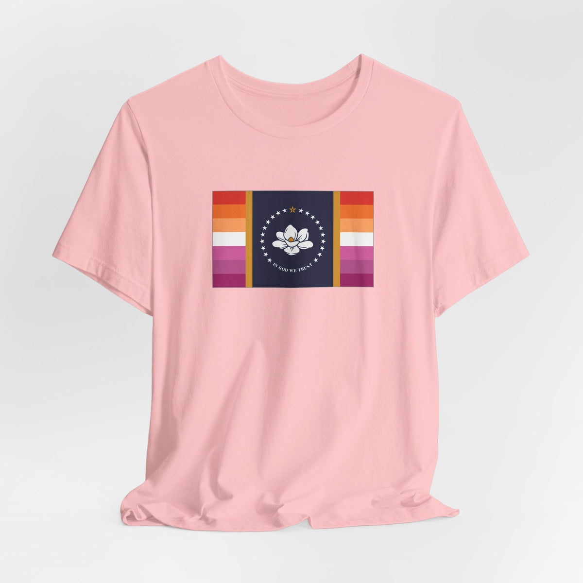 Mississippi Lesbian Pride Flag T-shirt, Several Color Options