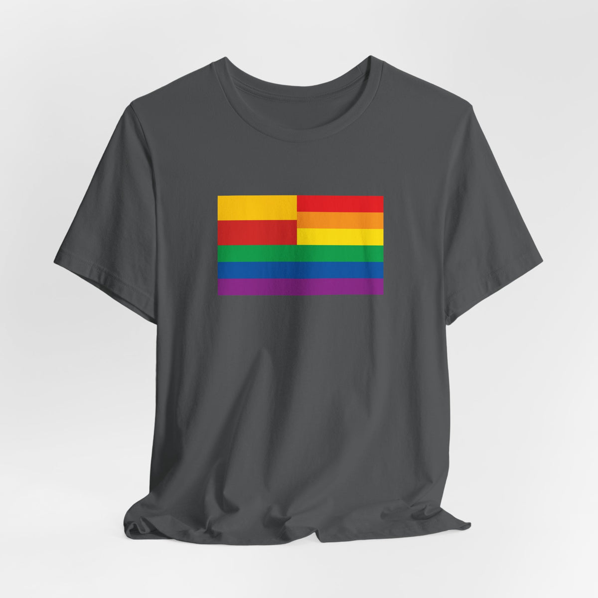 Warsaw, Poland Rainbow Pride Flag T-shirt, Several Color Options