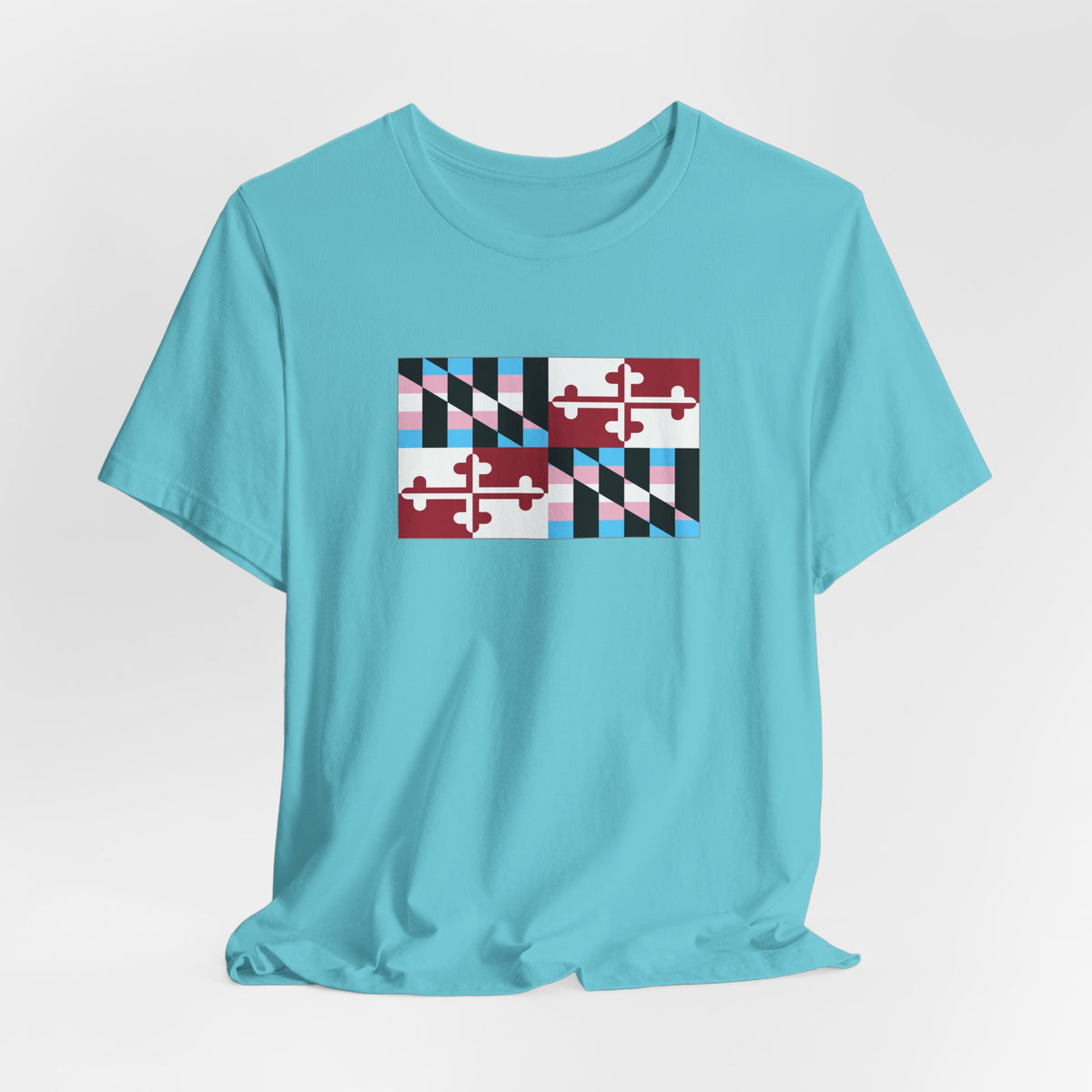Maryland Transgender Pride Flag T-shirt, Several Color Options