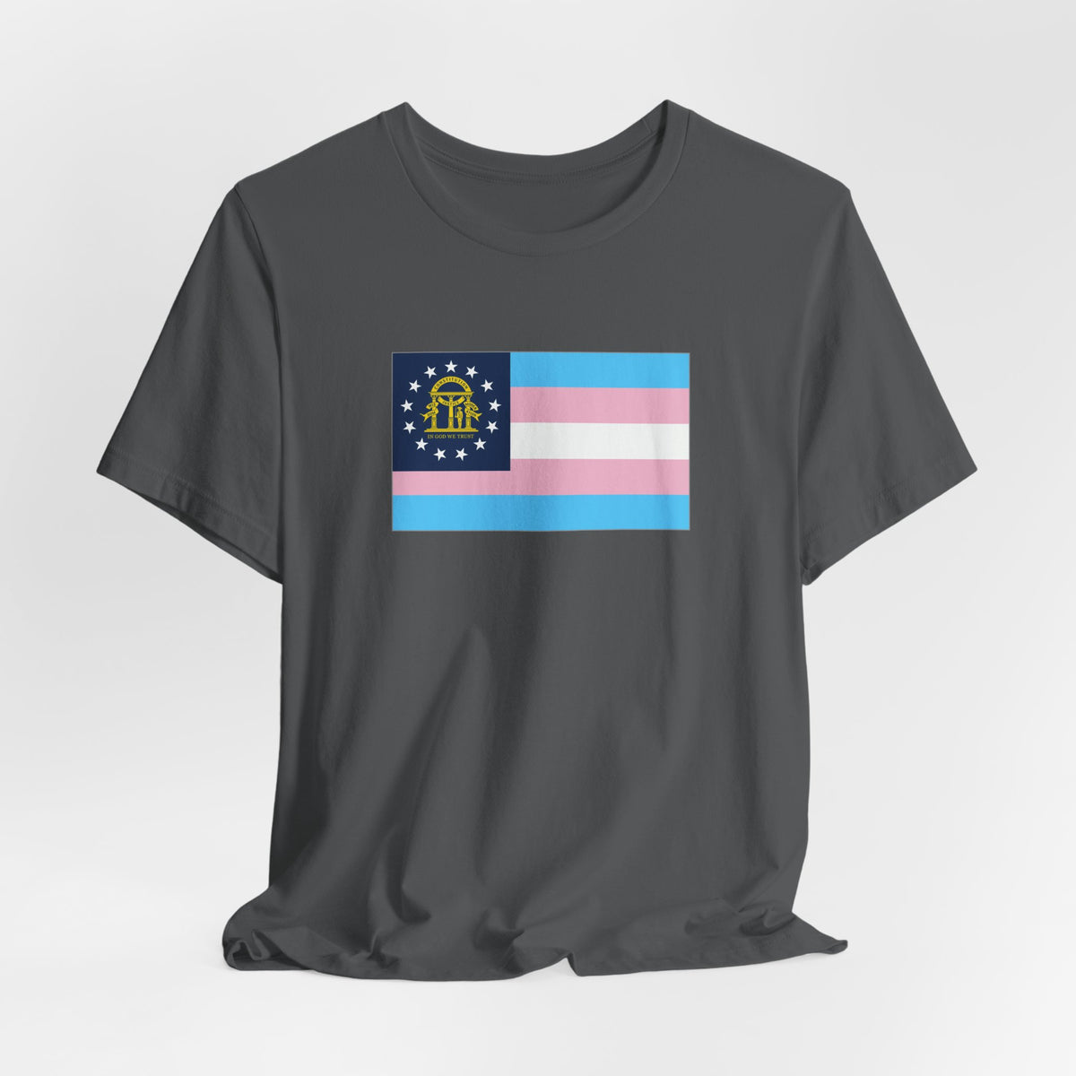 Georgia Transgender Pride Flag T-shirt, Several Color Options