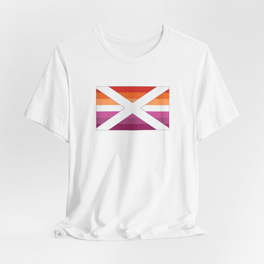 Alabama Lesbian Pride Flag T-shirt, Several Color Options