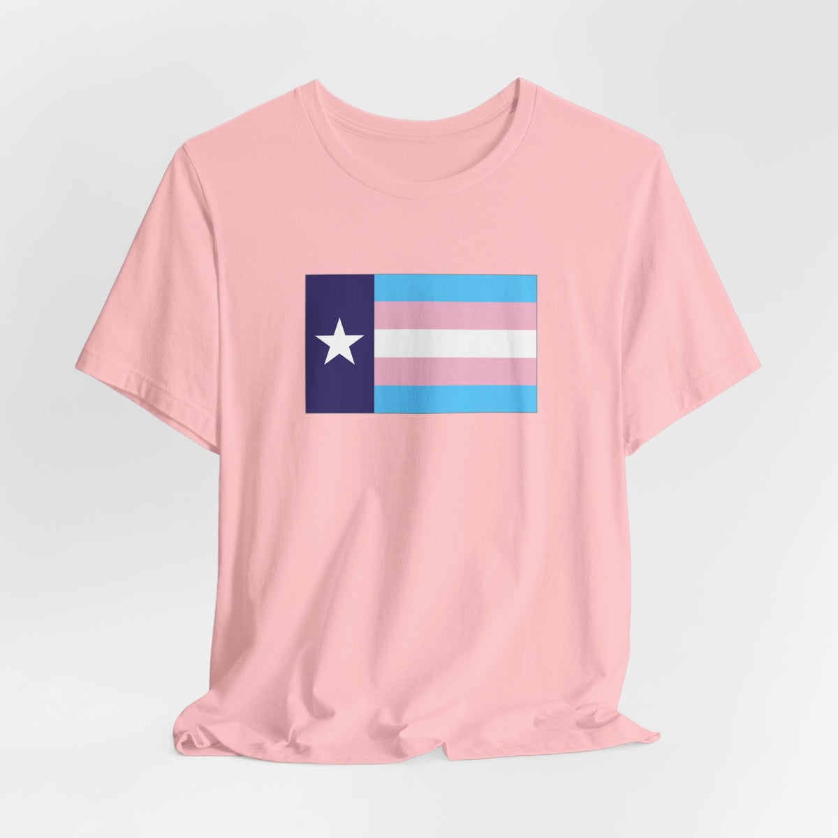 Texas Transgender Pride Flag T-shirt, Several Color Options