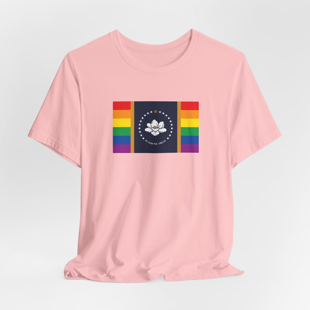 Mississippi Rainbow Pride Flag T-shirt, Several Color Options