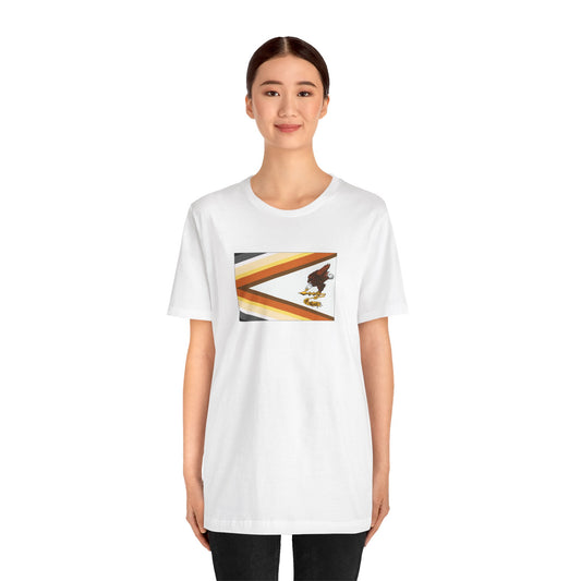 American Samoa Bear Pride Flag T-shirt, Several Color Options