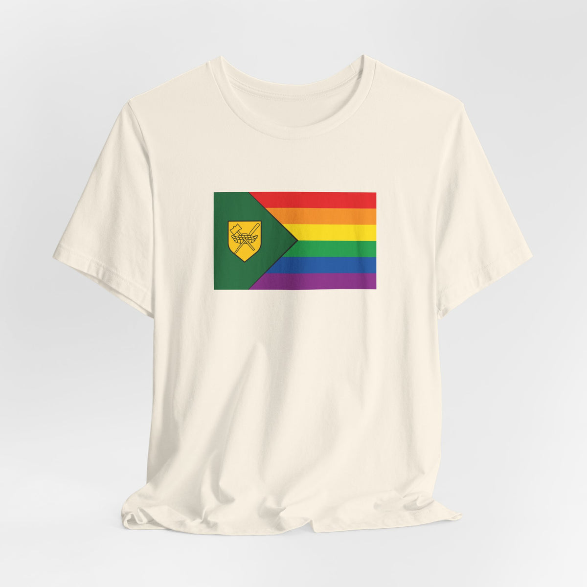 Vancouver, Canada Rainbow Pride Flag T-shirt, Several Color Options