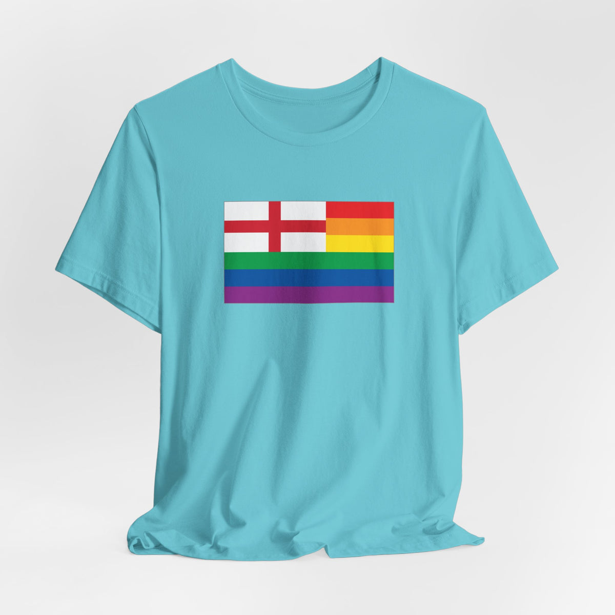 Milan, Italy Rainbow Pride Flag T-shirt, Several Color Options