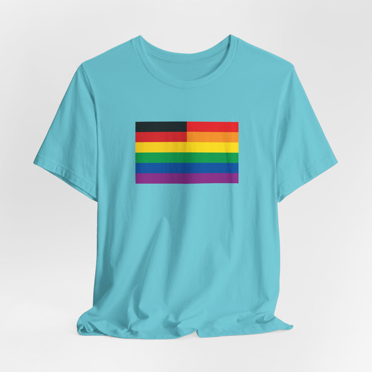 Germany Rainbow Pride Flag T-shirt, Several Color Options