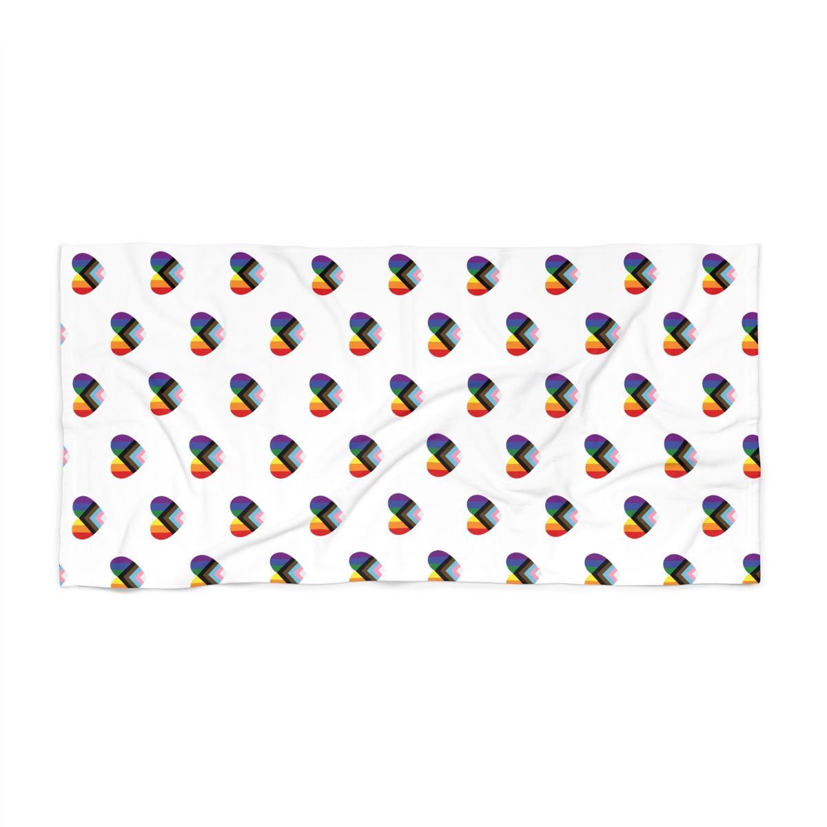 Progress Heart Beach Towel