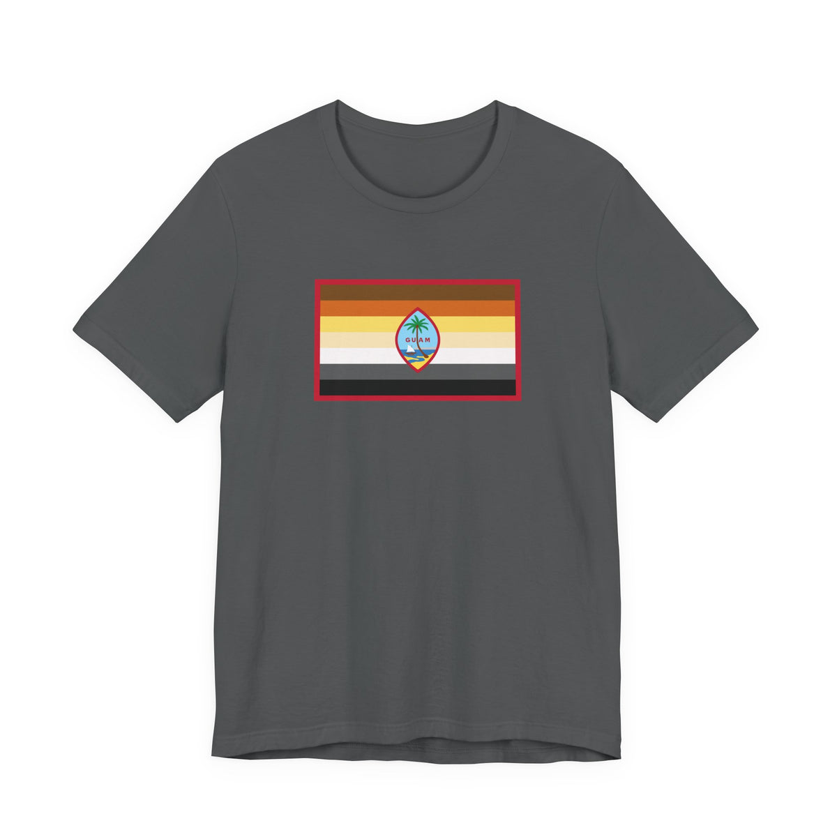 Guam Bear Pride Flag T-shirt, Several Color Options