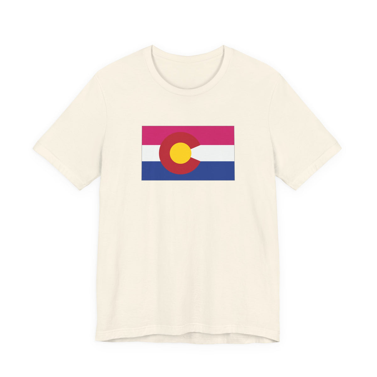 Colorado Bisexual Pride Flag T-shirt, Several Color Options