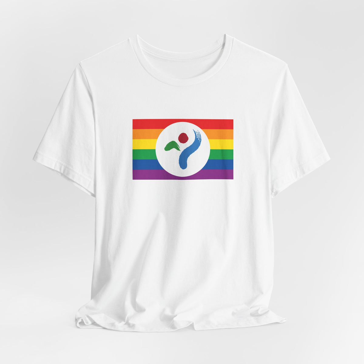 Seoul, South Korea Rainbow Pride Flag T-shirt, Several Color Options