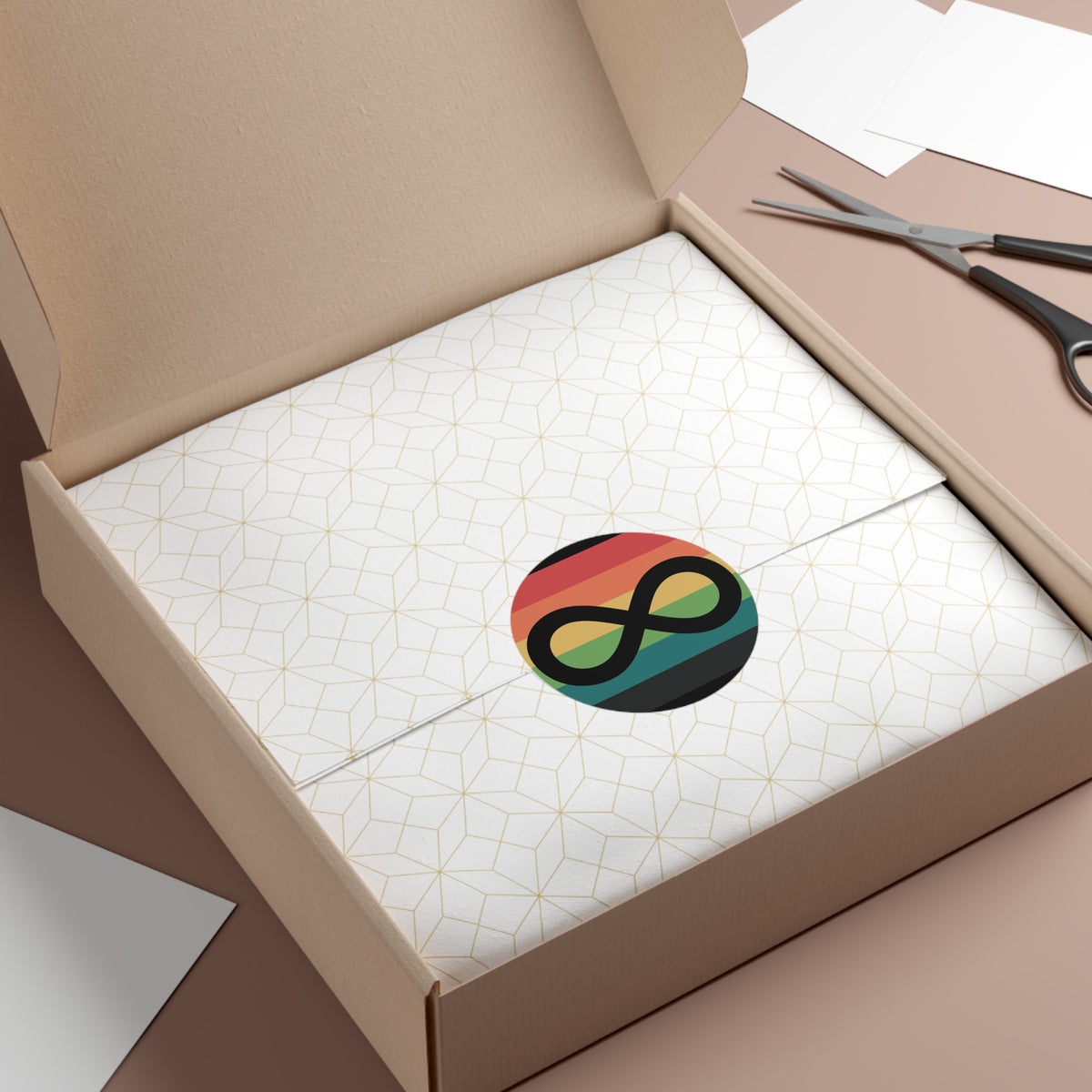 Autistic-Specific Pride Flag Vinyl Sticker