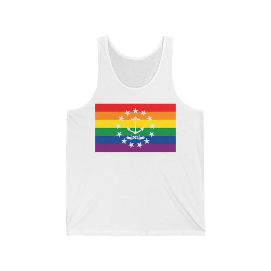 Pennsylvania Rainbow Pride Flag Jersey Tank