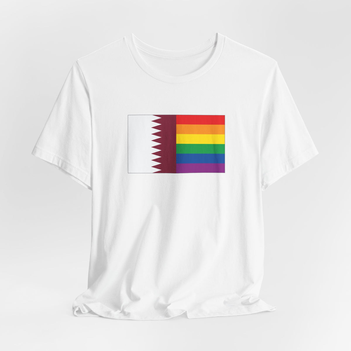 Bahrain Rainbow Pride Flag T-shirt, Several Color Options