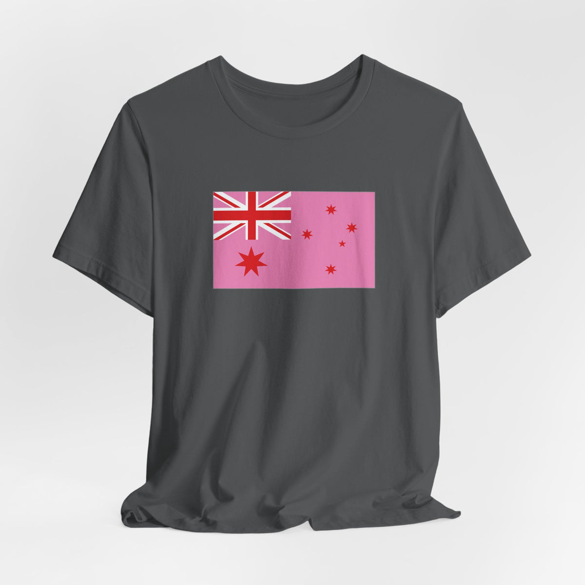 Australia Pink Pride Flag T-shirt, Several Color Options