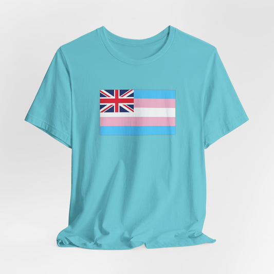 Hawai'i Transgender Pride Flag T-shirt, Several Color Options