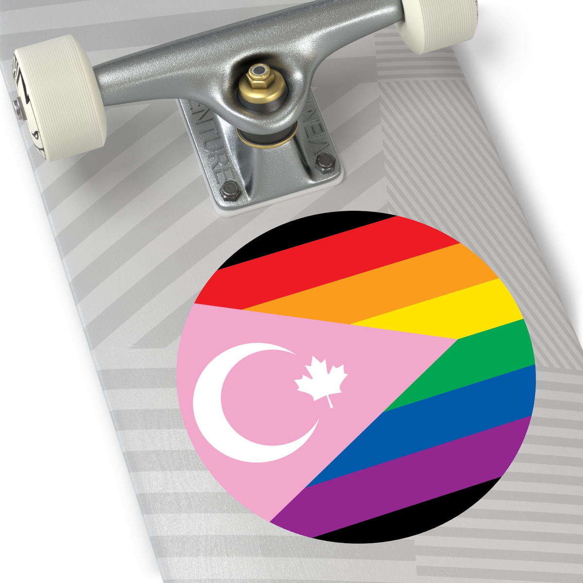 Queer Muslim Community Canada Pride Flag Vinyl Sticker